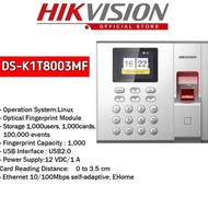 MESIN Hikvision Ds K1T8003Mf Fingerprint Attendance Machine