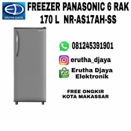 Dijual freezer panasonic 6 rak 170 l nras17ah ss Murah