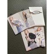 Photocard Rose OiOi 5252 Benefit Merchandise Blackpink pc rose merch