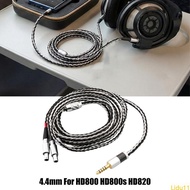 Lidu11 16Cores Headphone Cable 4 4mm Connectors For HD800 HD800s HD820 Headsets Wire
