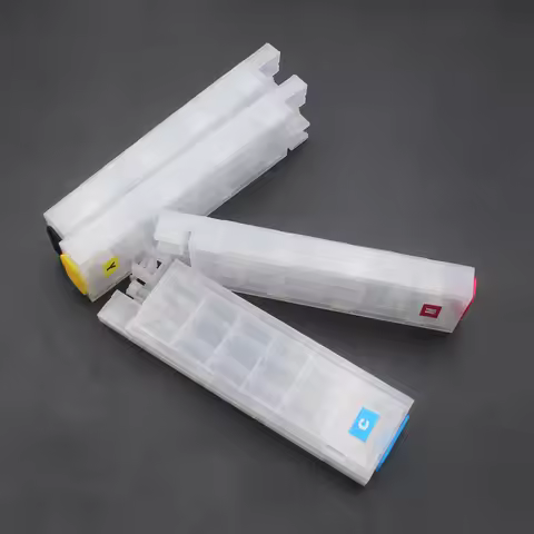 4PCS Empty Refill Ink Cartridges NO Chip for Epson WF-C5210 WF-C5290 WF-C5710 WF-C5790 WF-C5310 WF-C