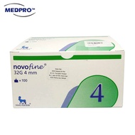 Novofine 4mm 32g (100pcs/box) Medpro Medical Supplies
