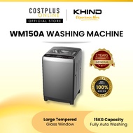 Khind WM150A 15KG Inverter Fully Auto Washing Machine Mesin Basuh Baju Automatik