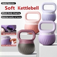 New kettellbell 4kg/5kg/6kg Soft Kettlebell Premium Workout KettleBell Home Gym Training Plastic Coa