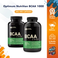 Optimum Nutrition BCAA 1000 200/400 Capsule - Branched Chain Amino Acids, Dietary Supplement