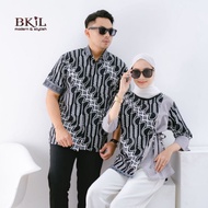 Maura Couple - Sania Ruffle Batik Couple Ori Guarantee Shopee - Modern Batik Solo/Batik Couple/Batik Ori/Modern Batik/Batik Solo/Batik Couple/Batik/Batik Couple