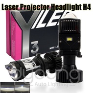 【Bestseller Alert】 Y3 Pro H4 Y6 Car Led Headlight Projector H4 Lens Mini Bulbs Bi-Led Bulb 150w 4000