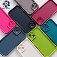 SOFTCASE SILICON CASE CASING MATTE ROSE ANTISHOCKPROOF CANDY COLOR FOR REALME 15X C85 C21 8I 15 PRO 