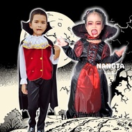Vampire Dracula Costume Halloween For Kids ‍️