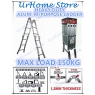 <UrHomeStore> Heavy Duty Multi Purpose Ladder 12 Steps / 14 Steps / 16 Steps