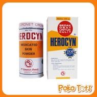 Herocyn Medicated Skin Powder 150gr Children's Skin Itchy Powder WHS