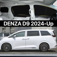 For DENZA D9 2024-UP Car Sunshade Fully Blackout Curtain Sunshade Sun Protection Privacy Side Window