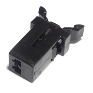 Black Small Door Lock Switch PR-001 Self-Locking Air Conditioner Top Box Tv DVD EVD Cover