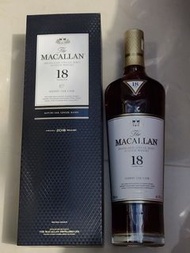 Macallan 18years Sherry Oak Cask 2018 港行