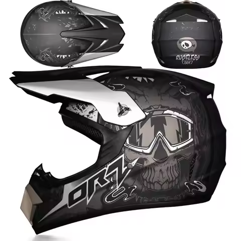 Motorcycle Off Road dirt bike helmet Motocross racing Helmet Downhill mountain helmet DOT