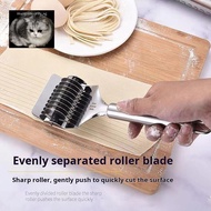 manysincerity 1Pcs Stainless Steel Manual Spaghett Cutter Pasta Machine Dough Noodles Maker Ginger G