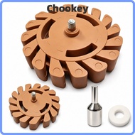 CHOOKMY Car Adhesive Remover, Soft Wheel Rubber Eraser Wheel Decal Eraser Wheel,  20mm Sticker Remov