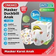 ONEMED Masker Duckbill Anak 3 Ply / Masker Anak / Masker Karet Anak