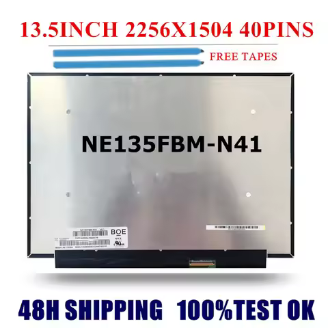 13.5INCH Laptop LCD Screen NE135FBM-N41 V8.1 NE135FBM N41 For Acer SF313-52 SF313-53 N19H3 Display M