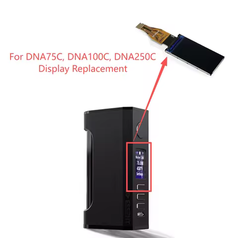 New 0.96inch 8PIN Full-color 160x80 TFT-LCD for DNA75C DNA100C DNA250C LV Mirage75C Screen Replaceme