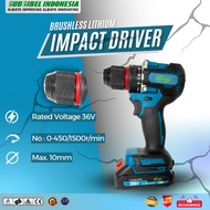 Brushless - Impact Driver 36V - Battery Drill - Subsibel Brand