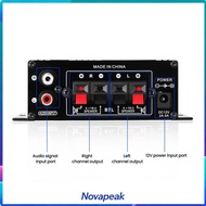 Novapeak-my AK270 Mini Stereo Amplifier  2 Channel Home Audio Power System Mixer Sound Amp Receiver 
