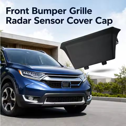 Front Bumper Grille Radar Sensor Cover Cap for Honda CR-V EX EX-L LX Touring 1.5T 2.4L 2017 2018 201