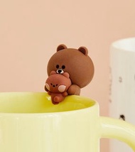 🇰🇷韓國Line Friends Minini 系列熊大Multi Figure 杯緣子 螢幕Figure 🆕