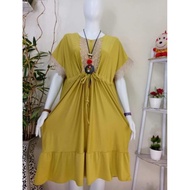 DASTER ARAB BUSUI BAHAN JERSEY PREMIUM DRES BUSUI RENDA LD 120CM PJ 100CM JUMBO
