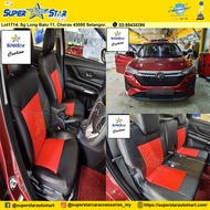 Superstar Cushion Perodua Alza 2022 Premier Leather Seat Cover