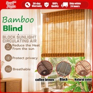 Bamboo Blind | Bidai Buluh Outdoor Bidai | Natural Roll up Blind | Anti-mildew Bidai Tingkap Waterpr