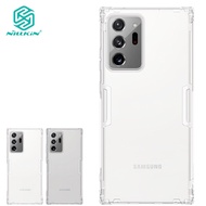 Nillkin Luxury Soft Silicone Case for Samsung Galaxy Note 20 Ultra 5G Phone Cases Transparent TPU Silicone Clear Shockproof Back Cover
