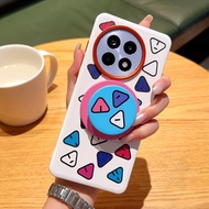 For One plus 13 13R 13S Ace5 Case Luxury leather covered magnet wireless charge protective back cove