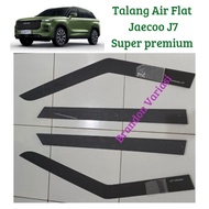 Jaecoo J7 flat super premium water gutter, jaecoo J7 visor