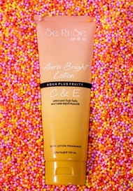 (ส่งฟรี)โลชั่นกันเเดดเซริเซ่ SeRiSe Aura Brighy Vit C&E x 10 ขนาด --150 ml --✿ รับตรงจากบริษัท