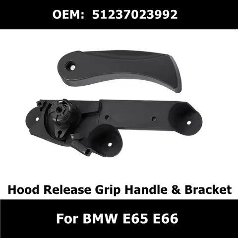 51237023992 Car Accessories Hood Release Grip Handle & Bracket For BMW E65 745I 750I 760I Alpina E66