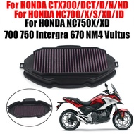 Motorcycle Parts Intake Air Filter For HONDA NC700 NC700X NC700S NC750XD NC750X CTX700 DCT CTX700D C