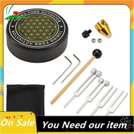 Tuning Forks 4 Pack Set- Chakra for Healing, Sound Therapy, Keep Body 128Hz, 256Hz, 512Hz, 528Hz Sty