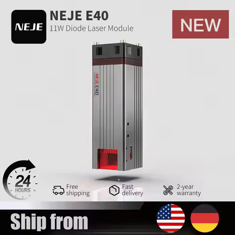NEJE E40 40W Laser Engraver Module Kits With Air Assist for Wood Metal Acrylic Cutting Engraving CNC