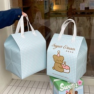 Bulk Aluminum Foil Insulated Cake Delivery Bags - Disposable 4-Inch, 6-Inch, & 8-Inch Birthday Cake 