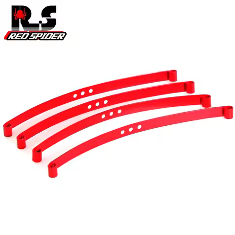 RED SPIDER Red Ultra Soft Spring Steel Plate (Z-S0570) Used for 1/10 RC4WD simulation model TF2 simu