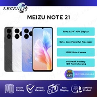 Meizu Note 21 (8GB+256GB) Original Smartphone | 6000mAh Battery | 50MP Camera