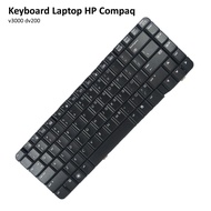 Hp Compaq v3000 dv200 Laptop Keyboard - BLACK