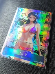 【Fancard】#海賊王 #ONE_PIECE #航海王 #TCG #OPCG 自製高質鐳射閃卡 ST04-029 SR 異畫 漫畫 たしぎ Tashigi 海軍 泳裝達絲琪 -SPパラレル- ＜觀