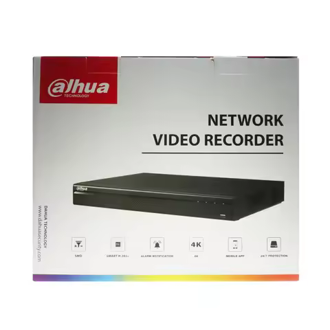 Dahua Original NVR4232-4KS3 32CH 1U 2HDDs Lite Network Video Recorder Supports EPTZ, And One-click A
