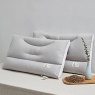 H-66/ Cotton Partition Herbal Buckwheat Pillow Single Cervical Spine Buckwheat Pillows Cervical Support Pillow Home Impr