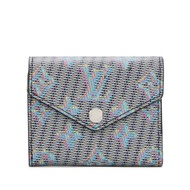 Louis Vuitton Multicolor Monogram LV Pop Calfskin Zoe Wallet Silver Hardware, 2019