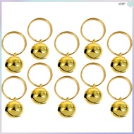 🔧 DOITOOL 12pcs Maliit na Metal na Bell para sa Alagang Hayop: Bell para sa Kuwelyo ng Aso at Pusa -