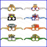 BY2 8PCS/Set 2026 FIFA World Cup Eyeglass Frame Glasses Frame SOCCER Football Fans Party Prop Decora