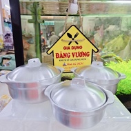 Cast iron pot with cast iron lid 15cm, cast iron pot for braising, braising meat, braising